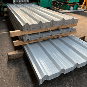 BOX PROFILE ROOFING SHEETS | LIGHT GREY | POLYESTER COATED | .4MM THICK