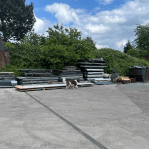 BOX PROFILE ROOFING SHEETS | MIXED SHADES OF LIGHT GREY | .5MM TO .7MM THICK