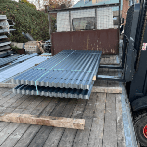 CORRUGATED ROOFING SHEETS | ANTHRACITE | POLYESTER COATED | .5MM