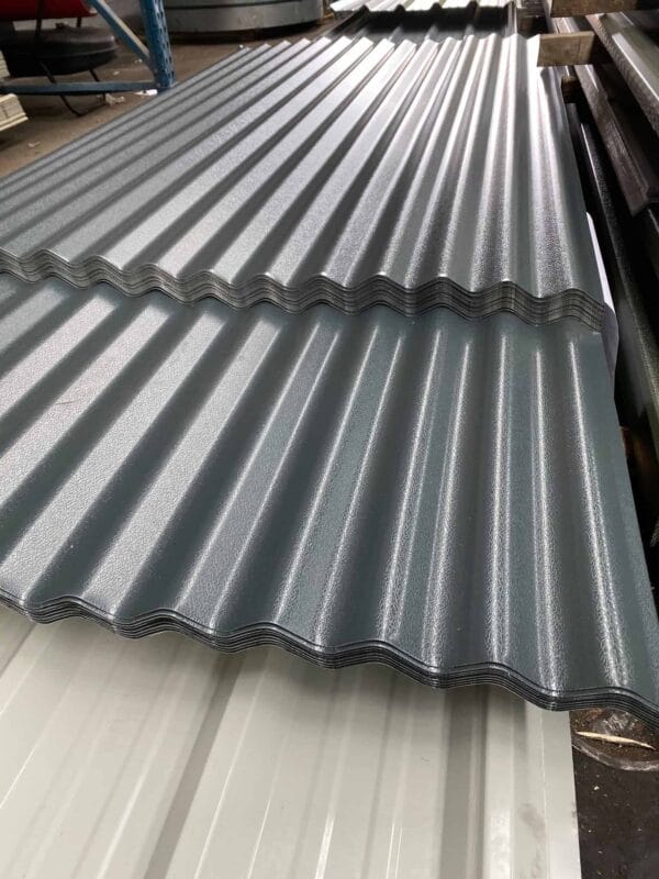 Corrugated Roofing Sheets | Plain Galvanised | 0.5 mm