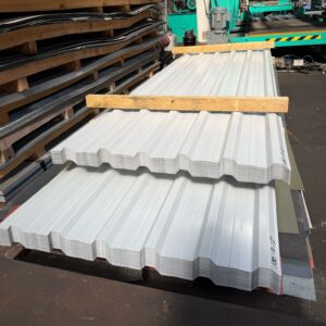 Profile Roofing Sheets | Light Grey | B-Grade | 0.45mm Thick | 10ft Length