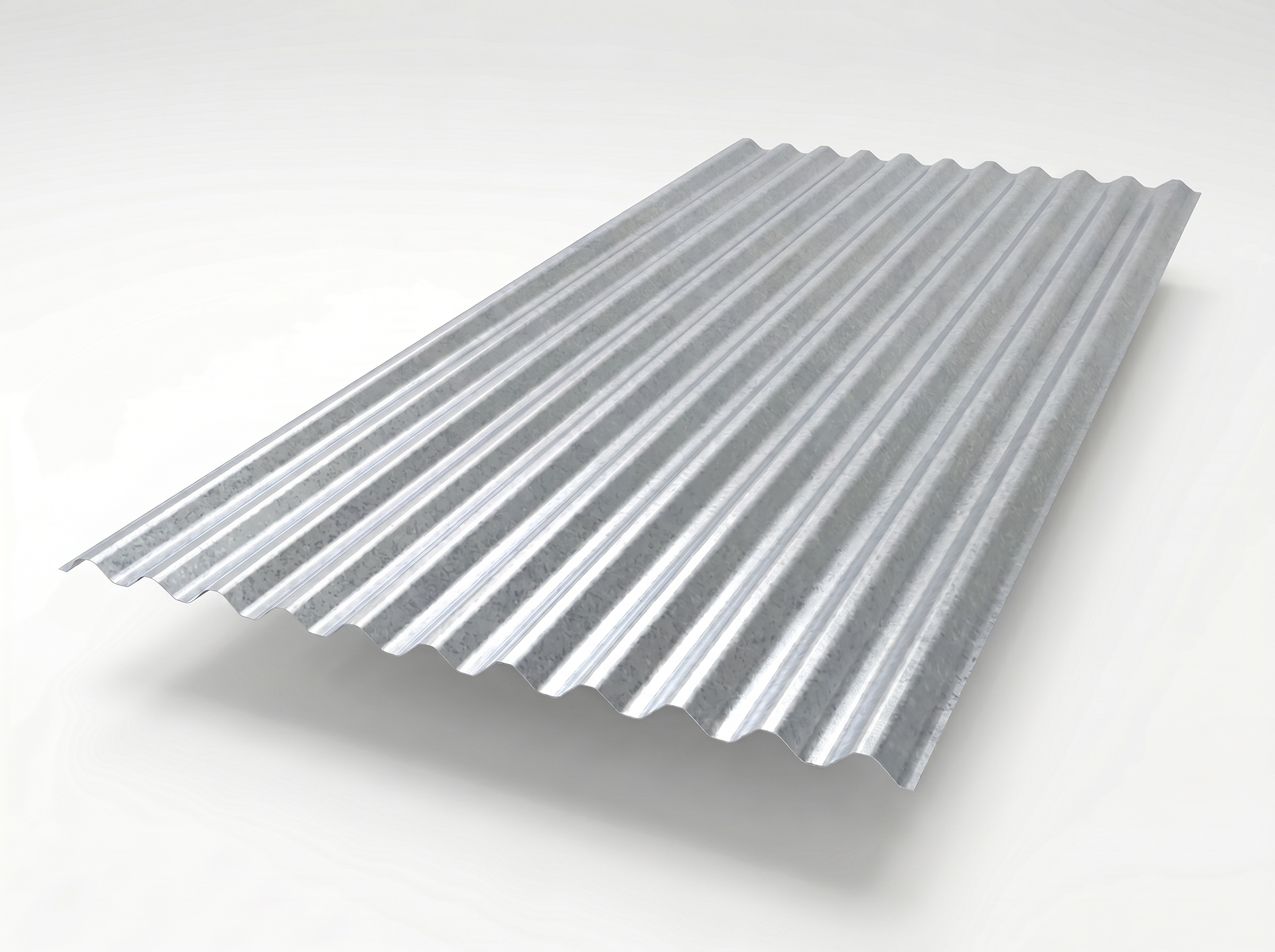 Corrugated · Plain Galvanised · 0.5 mm - Roofing Sheets by Mighty Structural Products